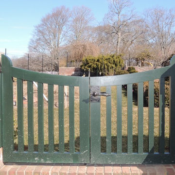 Double Garden Gate Coastal Bronze Gate Latch at 360yardware