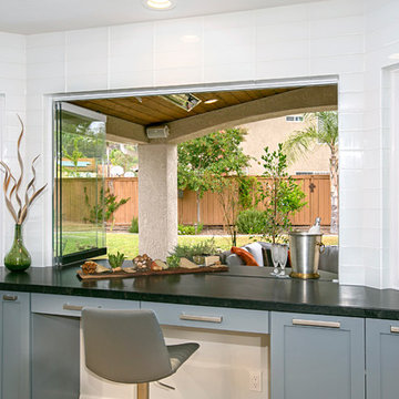 Pass-thru window