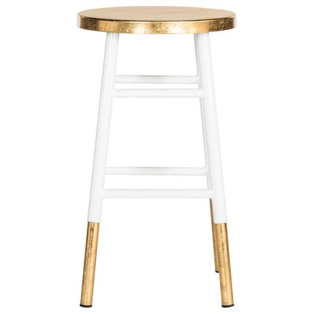 Emery Dipped Gold Leaf Counter Stool, Fox3231D