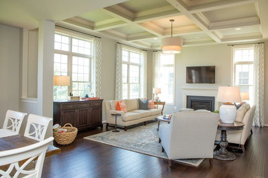 Example of a transitional home design design in DC Metro