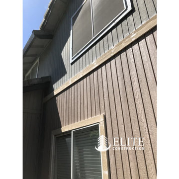 OC Siding and Trim Partial Z-Bar Dry Rot Damage Repair
