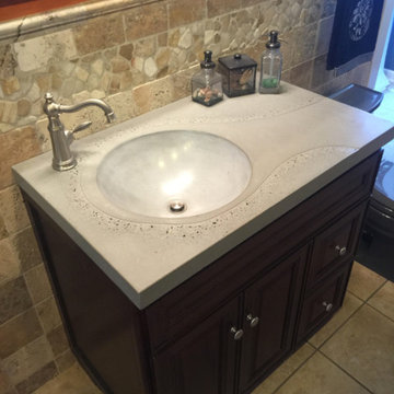 Integrated Concrete Sinks