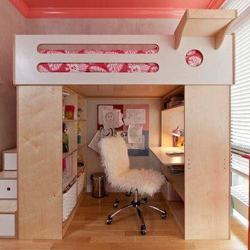 Tribeca; Adjoining rooms fitted with a loft bed and bunk bed