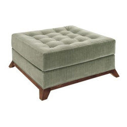Hickory Chair Ottomans and Benches - Footstools And Ottomans