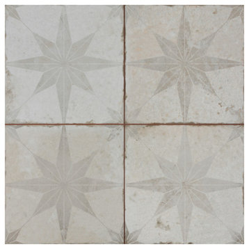 Kings Star White Ceramic Floor and Wall Tile