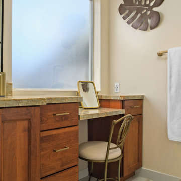 Mixed Metal Master Bathroom
