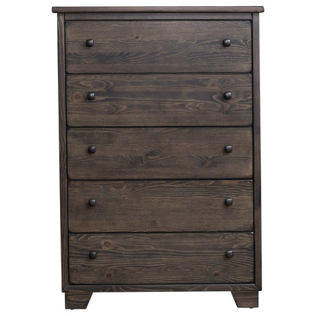 River Oaks Chest, Saddle Brown