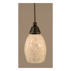 1 Light Mini Pendant In Dark Granite (22-DG-406)