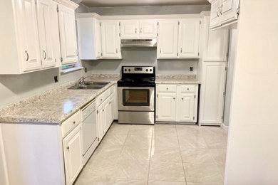Minimalist kitchen photo in Other