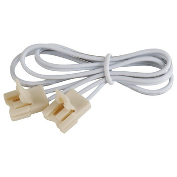 Sea Gull Jane LED Tape 12" Connector Cord 905004-15, White