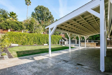 Example of a classic one-story exterior home design in Other