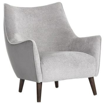 Thando Lounge Chair, Polo Club Stone/Antonio Charcoal