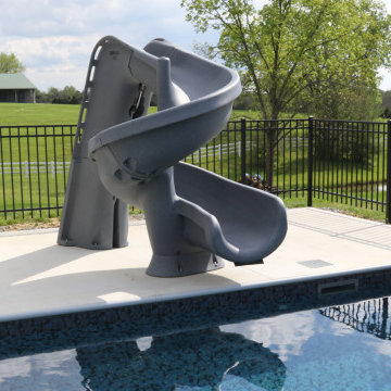 Vinyl Liner Pool (18 x 36) with Slide