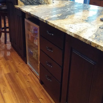 Rustic Cherry Kitchen By Wyoming Building Supply