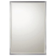 Acme Louis Philippe Mirror in Real White 24504