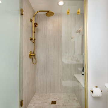 Bernard Bathroom Remodel: Neutral Modern Oasis