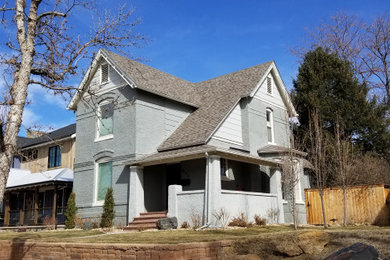 Example of a classic home design design in Denver