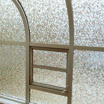 Decorative Film on Sun Room Glass