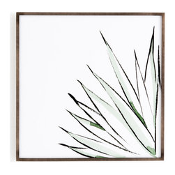 Four Hands Home - Botanicals, Watercolor, Agave Crop - Wall Decor