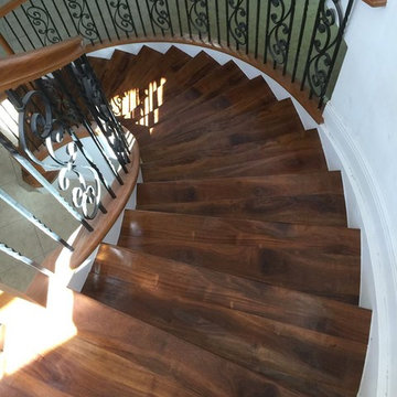 Parkay Laminate Flooring Forest Mocha Acacia installation