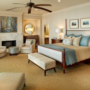 Transitional House Renovation in Lexington on Lake Murray by Evon McAngus