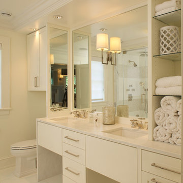 Transitional Glam Bathroom