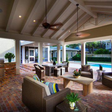 New Suburb Beautiful - Traditional; Outdoor Living Remodel