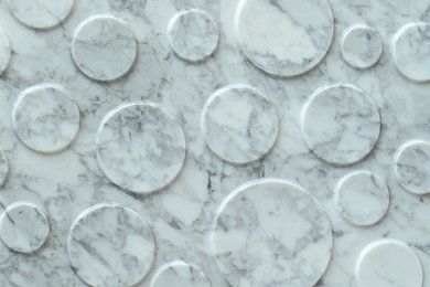 3D Carrara Marble Wallart Tile