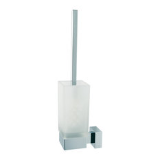 Aquamoon Bano Diseno Quax Toilet Brush Glass, Chrome
