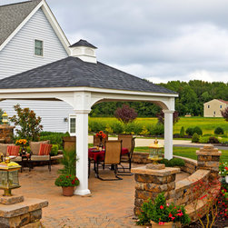Traditional Vinyl Pavilion - Outdoor Structures