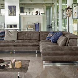 Sound Sectional by Gamma International Italy - Sectional Sofas