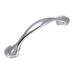 Cosmas - Cosmas 6632 Cabinet Pull, Polished Chrome - Cabinet And Drawer Handle Pulls