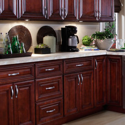 B.Jorgsen & Co. St. James Mahogany Kitchen Cabinets - Kitchen Cabinetry