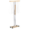 Luxury Indoor Clothes Drying Rack Foldable with Wheels