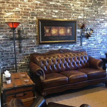 Faux Brick Wall