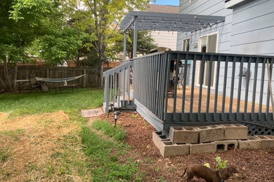 Wrap around stairs installation