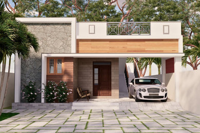 Elevation Design for House Owner @ Kolappalur, Erode