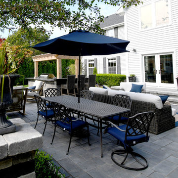 Outdoor living spaces - Outdoor kitchens & bars - Executive Landscape Northville