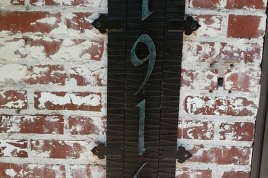House number plaques