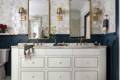 Inspiration for a timeless bathroom remodel in Atlanta