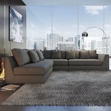 Living Reversible Chaise Sectional