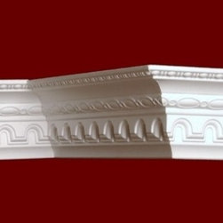 25 DCT Carved Styrofoam Crown Molding-5 in wide & 6.5 ft. long - Wallpaper