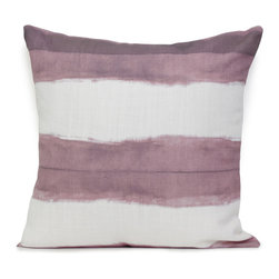 Shibori Cushions Stripe Rose - Decorative Cushions
