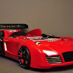 Audi Race Car Bed Red - Bedroom Products