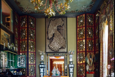 Inspiration for an eclectic living room remodel in Los Angeles