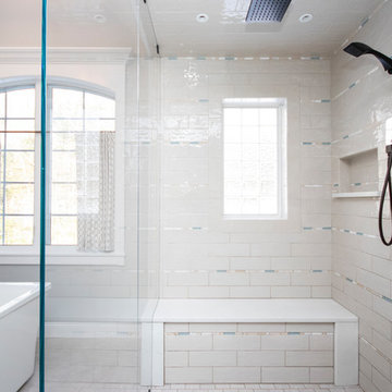 Rustic Elegance Master Bathroom Suite
