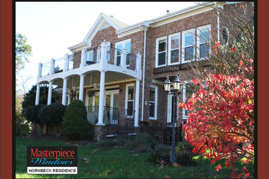 Traditional exterior home idea in Raleigh
