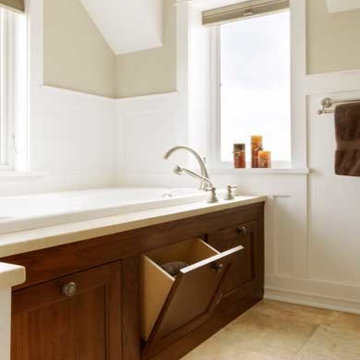 Corner cabinet and pullout options that Maximize Space