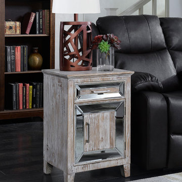 Gold Coast Vineyard Mirrored Cabinet with Drawer