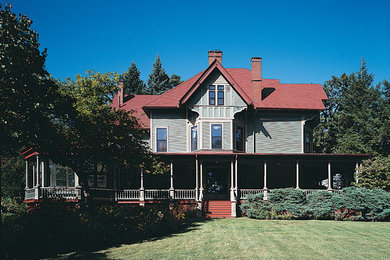 Inspiration for a timeless exterior home remodel in Other